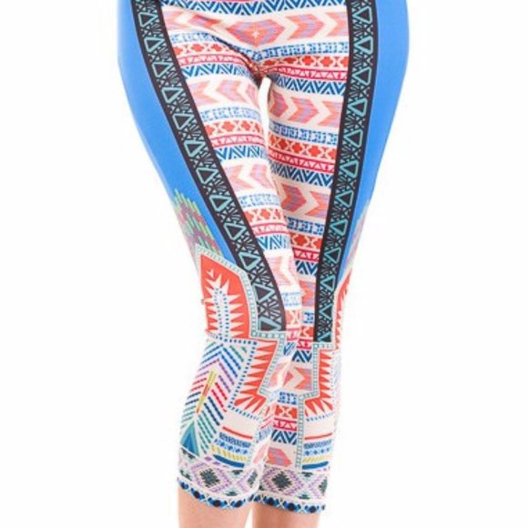 Flying Tomato Women's Capri Leggings - Picture 1 of 5